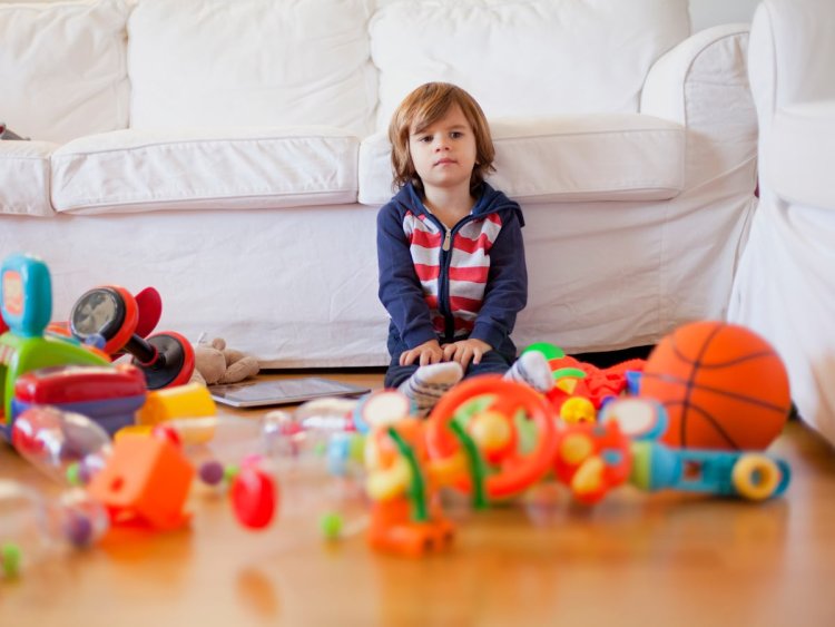 What are some ways to encourage your child to discard their toys without losing their moral character?